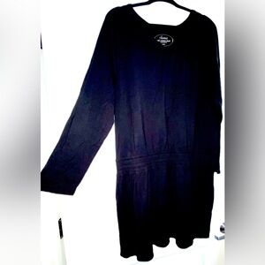 Soma Live Lounge Wear Black Dress Size XL